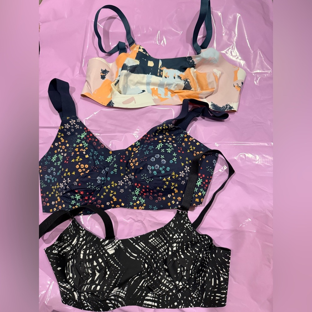 Knix Bras set of three  (size 4 / 34D)